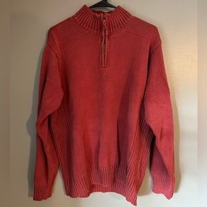 Vintage 1/4 Zip Timberland Pullover - size (L)
